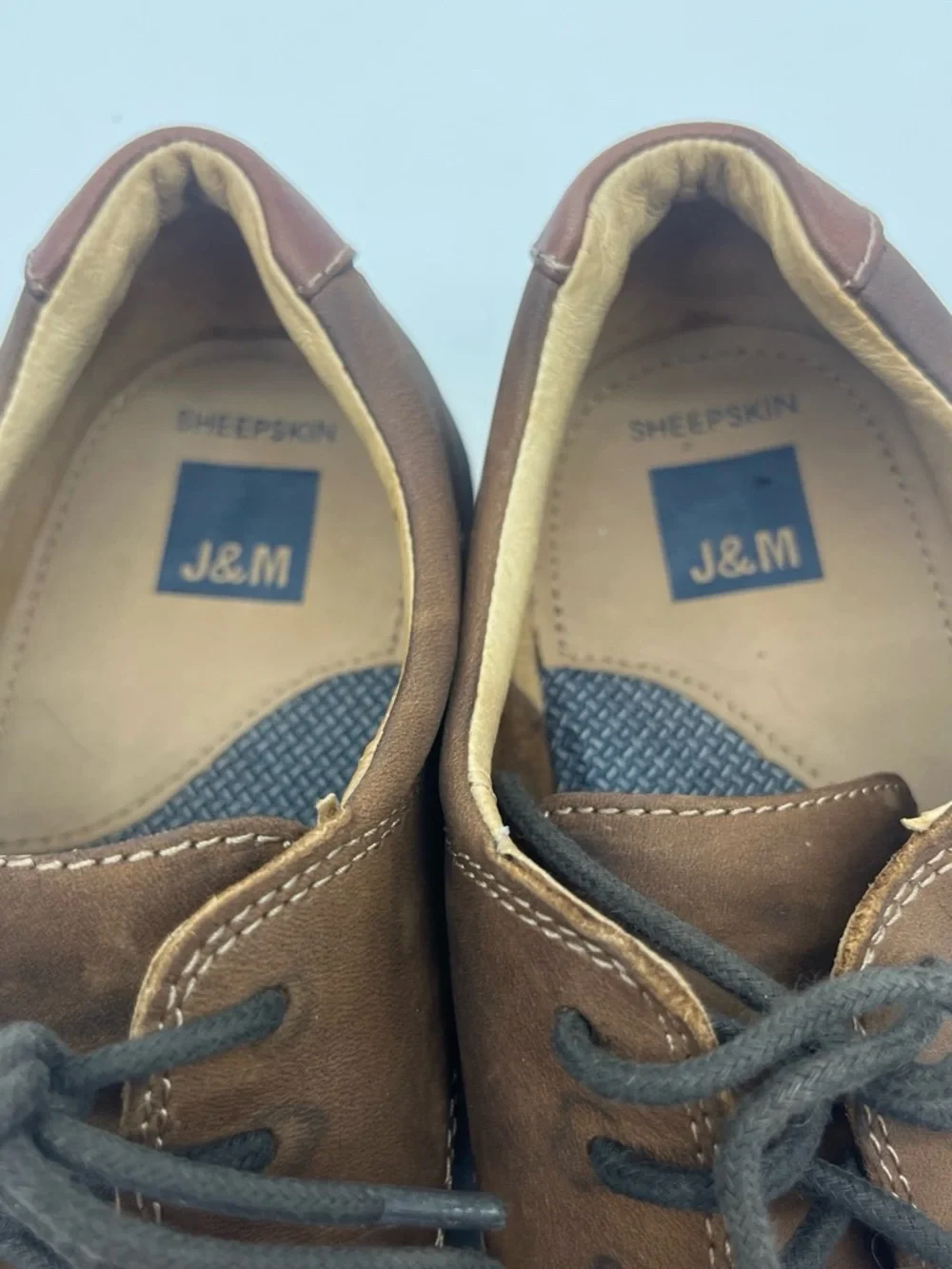 Brown Lace-Up Men's Casual Shoes